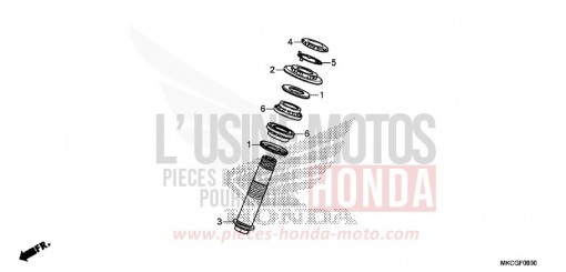 TIGE D'ARBRE GL1800L de 2020